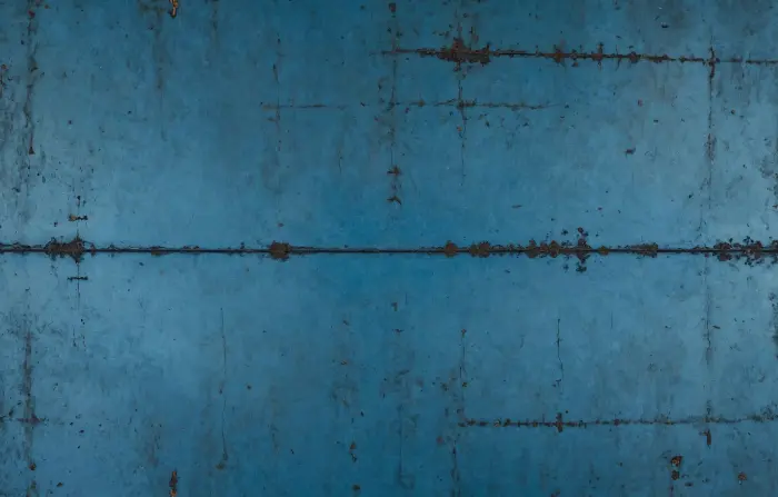 Rustic Blue Metal Background Image